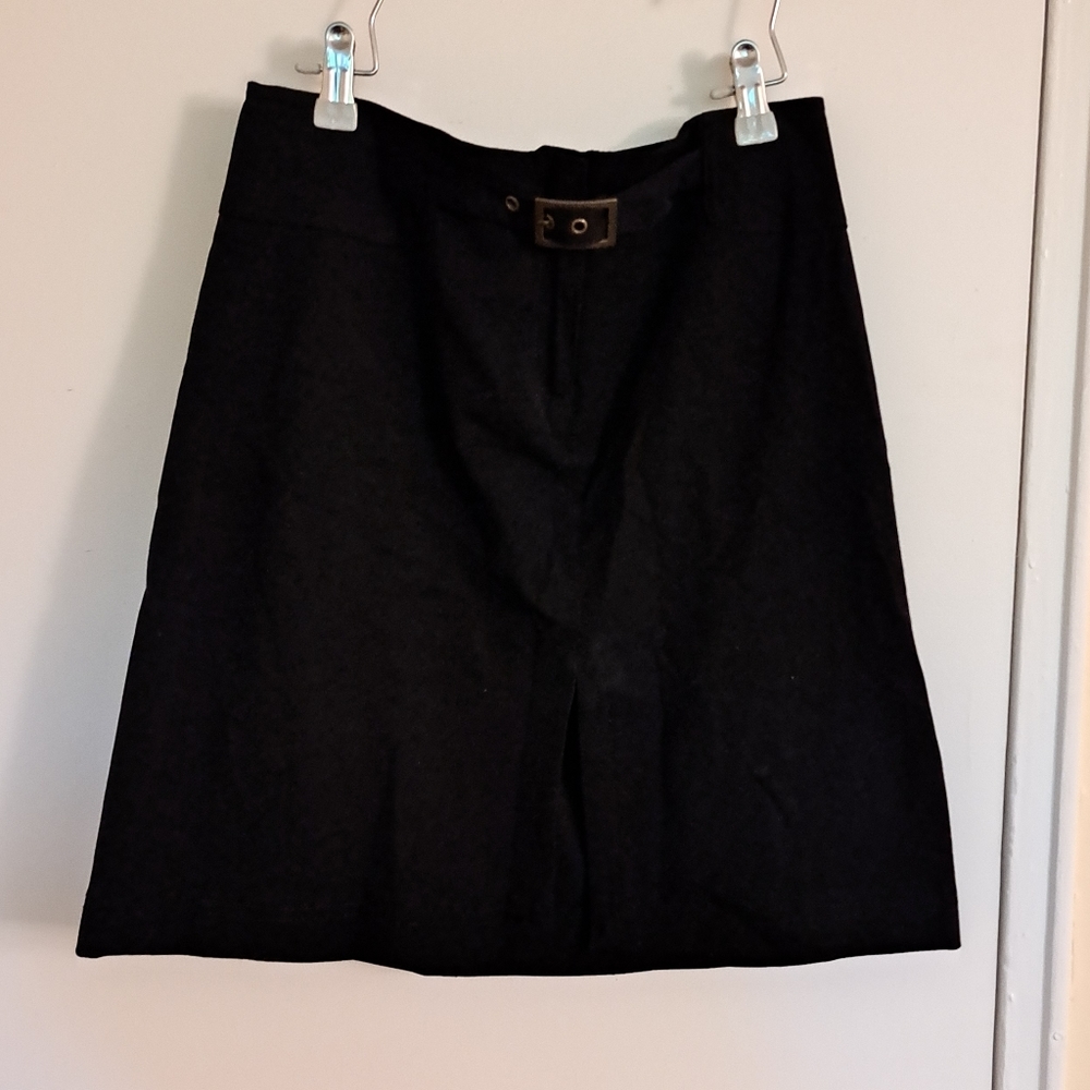 The Limited buckle waist skirt